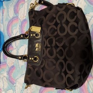 Large Black Coach Purse